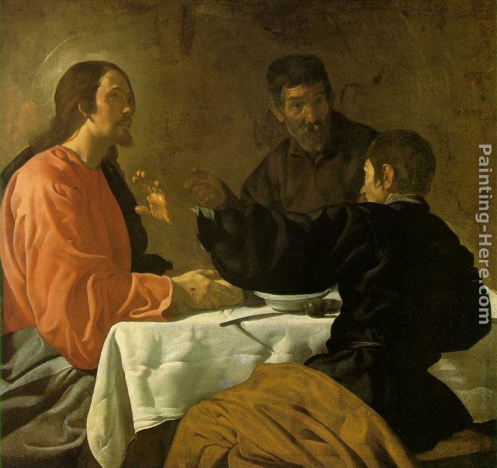 Diego Rodriguez de Silva Velazquez The Supper at Emmaus
